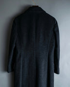 "LANVIN" 100% Cashmere Walnut Button Chester Coat