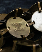 "CELINE" Round metal antique bracelet