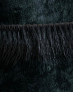 Vintage Rabbit & Fox Real Fur Coat