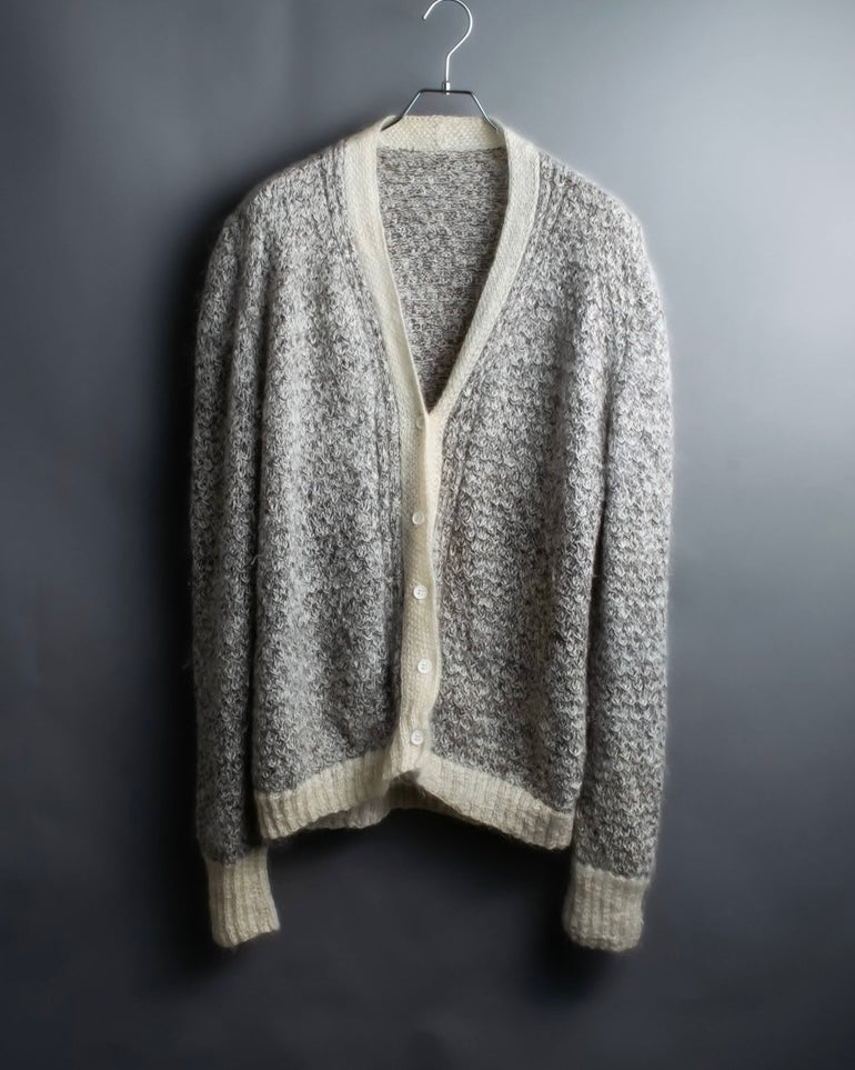 Vintage low gauge knit cardigan