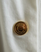"GUCCI" zip pocket designed gold buttons shirt