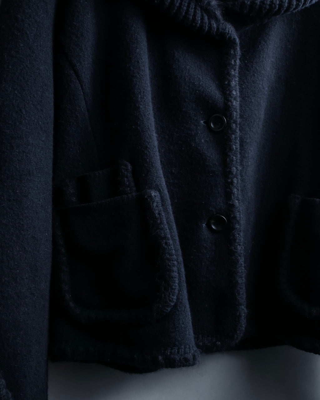 "Ermanno Scervino" Angora blend cardigan design jacket