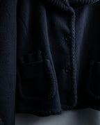 "Ermanno Scervino" Angora blend cardigan design jacket