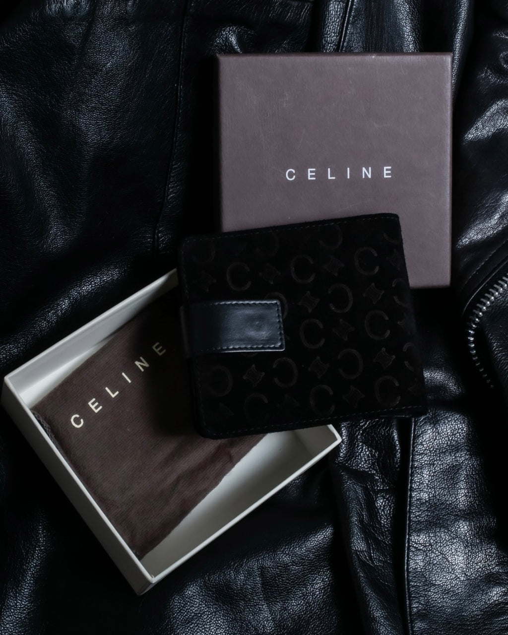 "CELINE" Leather wallet