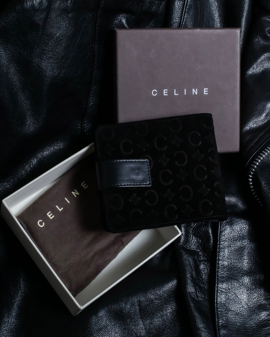 "CELINE" Leather wallet