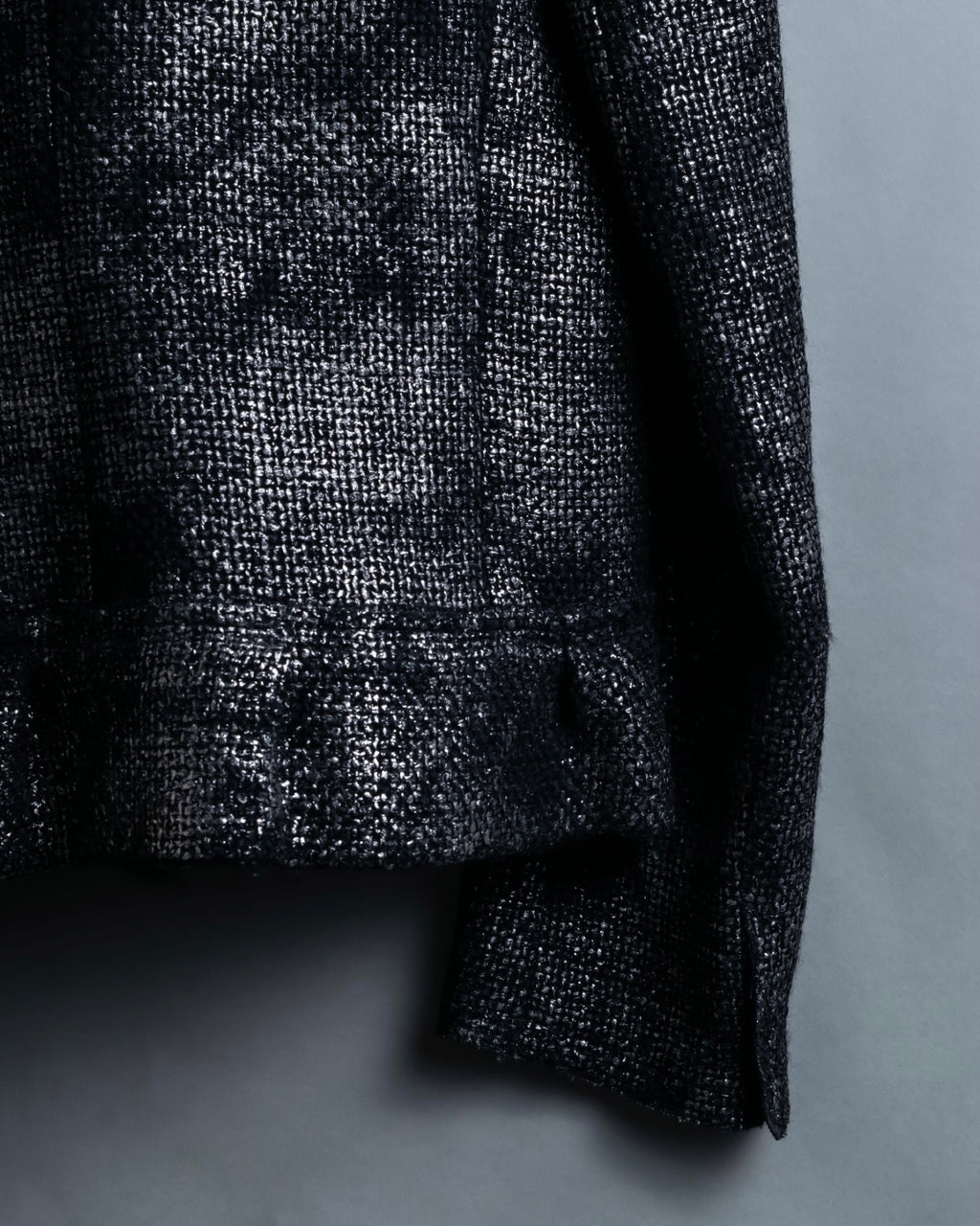 "PRADA" sheep fur wool duffel jacket