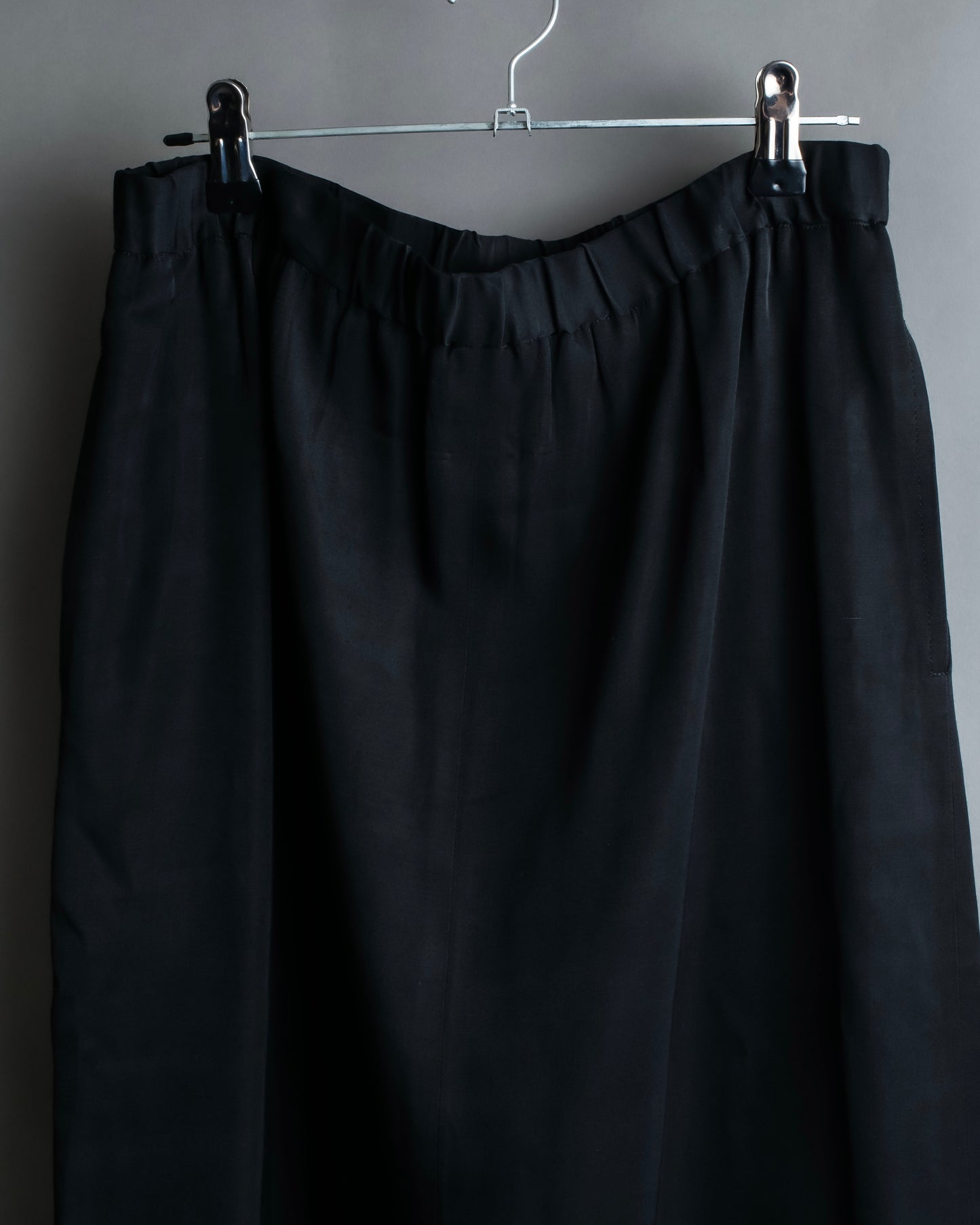 "Comme des Garcons" Rayon mid-length skirt