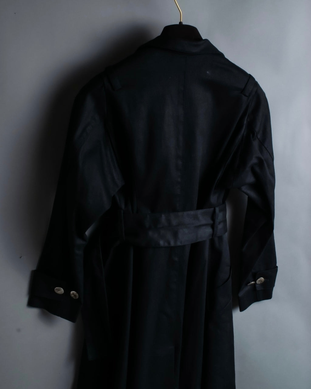 "Louis Vuitton" Peak lapel cotton coat