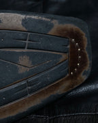 Vintage python leather dress shoes