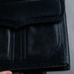 ”Yves Saint Laurent”  python leather attached square shoulder bag