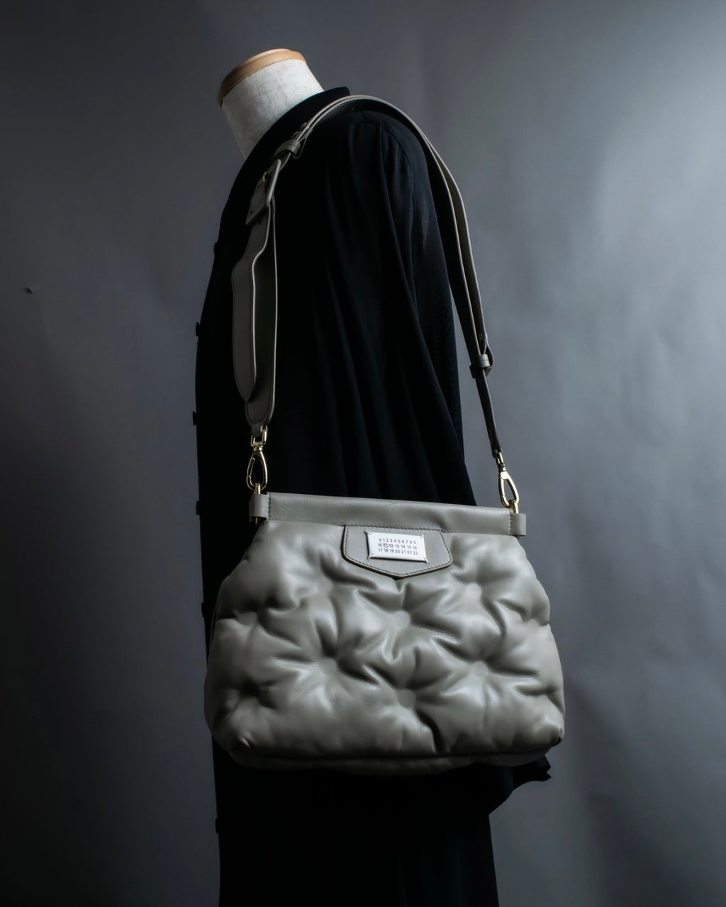 "Maison Margiela" Glam Slam leather shoulder bag