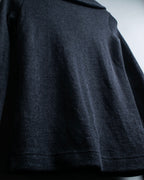 "tricot COMME des GARCONS" Light 100% wool layered knit