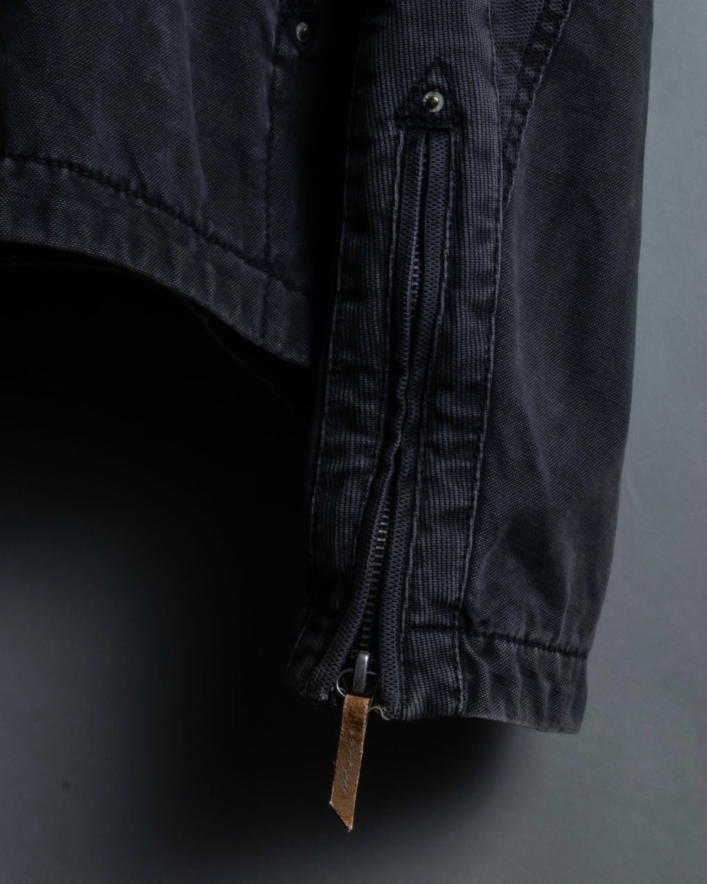 "DIESEL" Double zip gimmick jacket