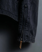 "DIESEL" Double zip gimmick jacket