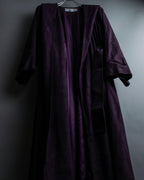 "80s Yves Saint Lauren" Oversized hooded spring coat