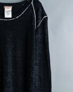 "Galliano" White noise knit