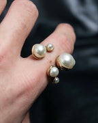 "Dior" pearl tree design ring