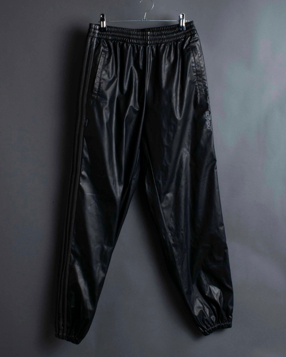 "adidas" Glossy dark black jersey setup