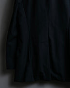 "Yohji Yamamoto +NOIR" Single high slit beautiful tailored jacket