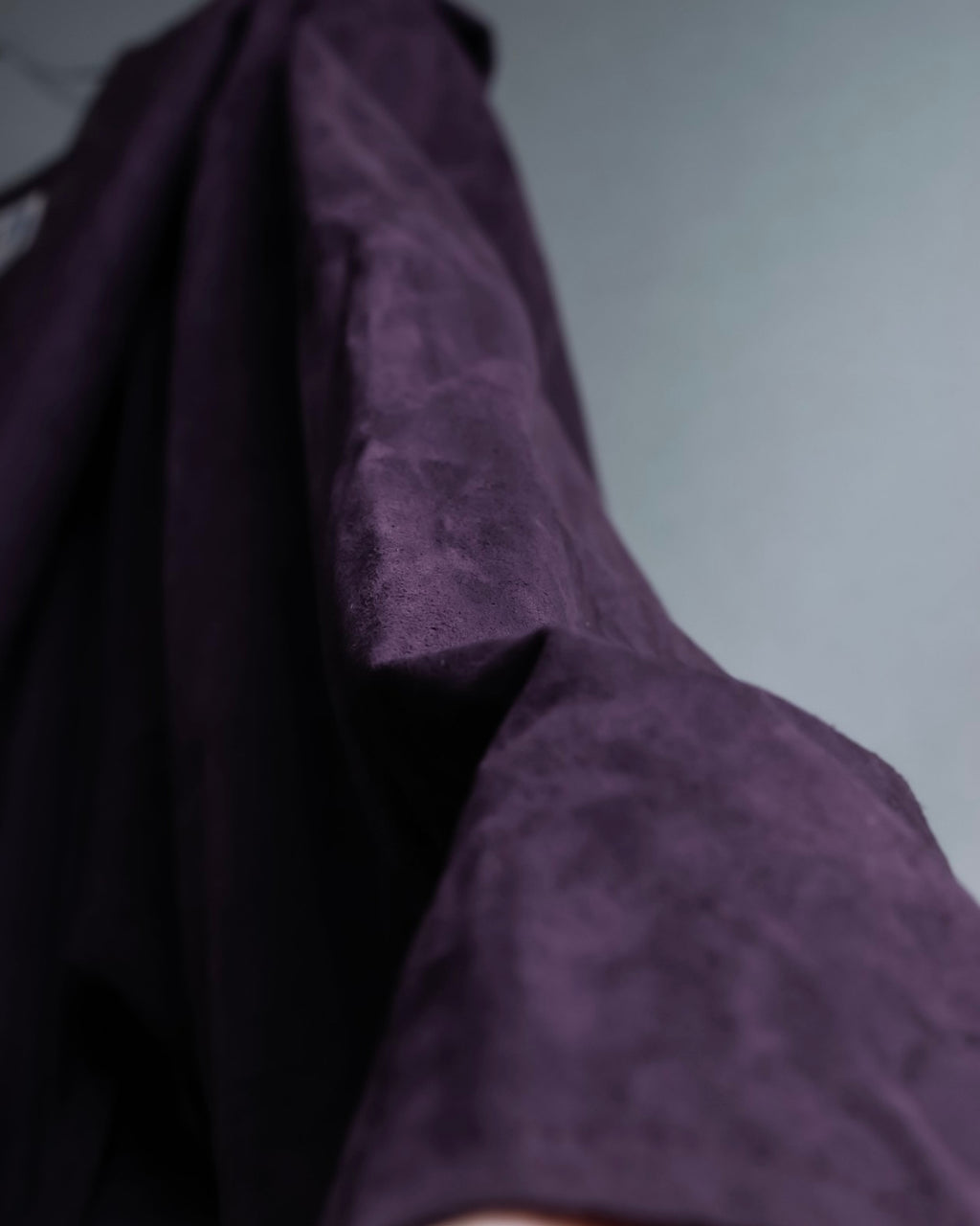 "80s Yves Saint Lauren" Oversized hooded spring coat