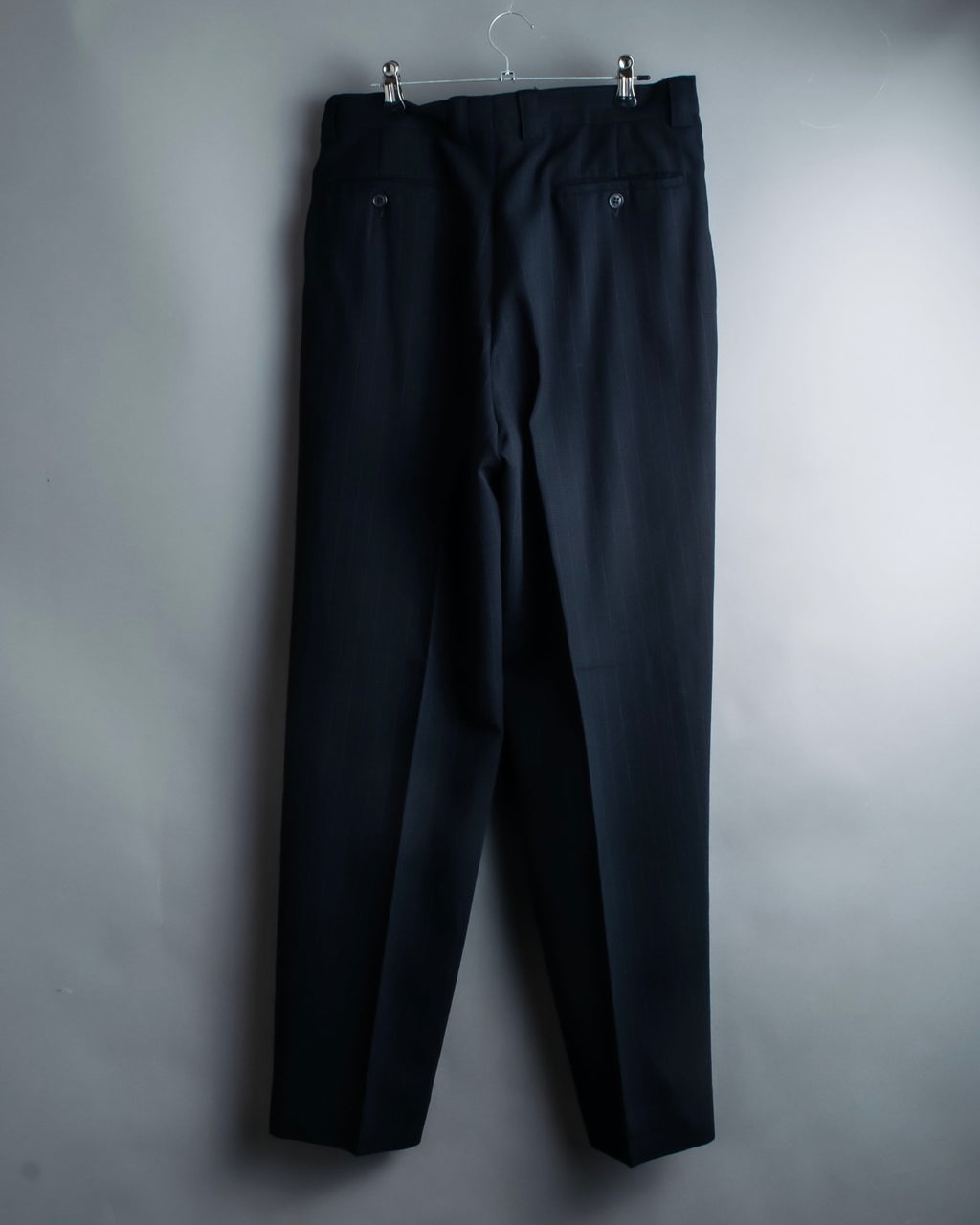 "VERSACE classic" power shoulder stripe tailored jacket setup