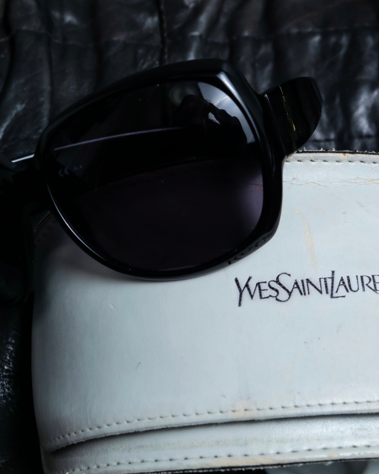 "Yves Saint Laurent" large eye sunglasses