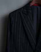 "Y's" Red Line Striped Wrap Pants Design Setup