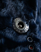 "GIANFRANCO FERRE" Swakara leather tailored jacket