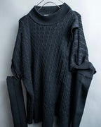 "GVGV" Arm custom layered knit