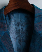 XL Vintage iridescent corduroy tailored jacket