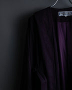 "80s Yves Saint Lauren" Oversized hooded spring coat