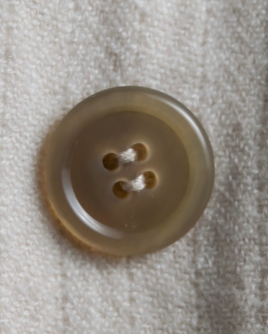 "SOWER" cashmere cotton double breasted tailored jacket