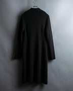 "ANTEPRIMA" Beautiful silhouette knit long coat