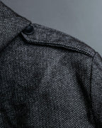 "JUNYA WATANABE" Cotton Herringbone Hoodie Jacket