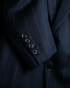 "Christian Dior" stitch design stripe black set up