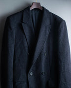 "STAFFORD"  Double-breasted super long wool coat