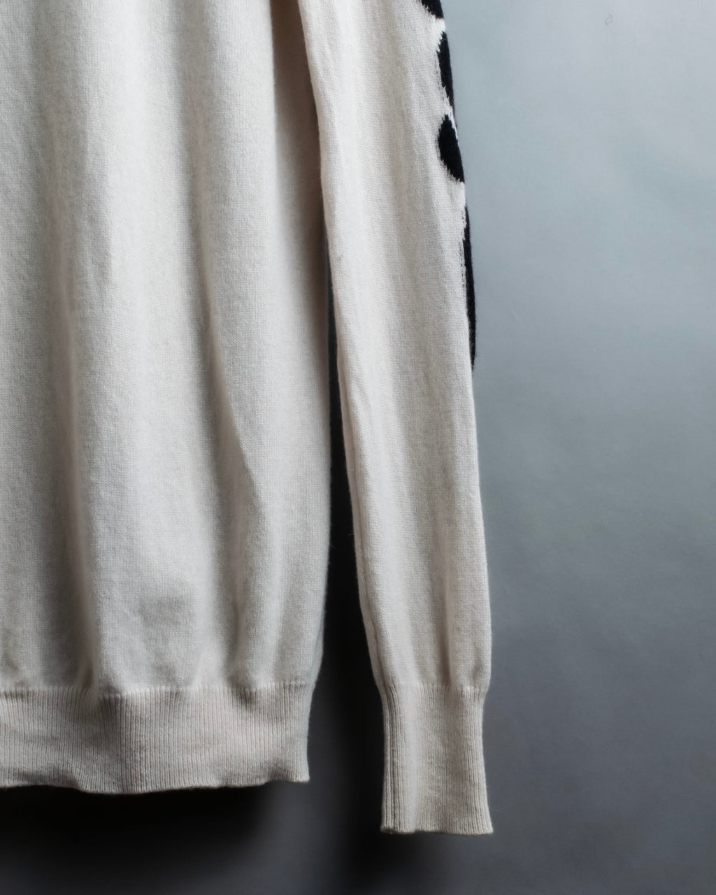 "BOTTEGA VENETA" art pattern cashmere 100% knit