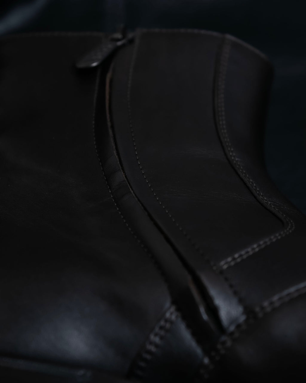 “BOTTEGA VENETA” round toe intrecciato leather boots