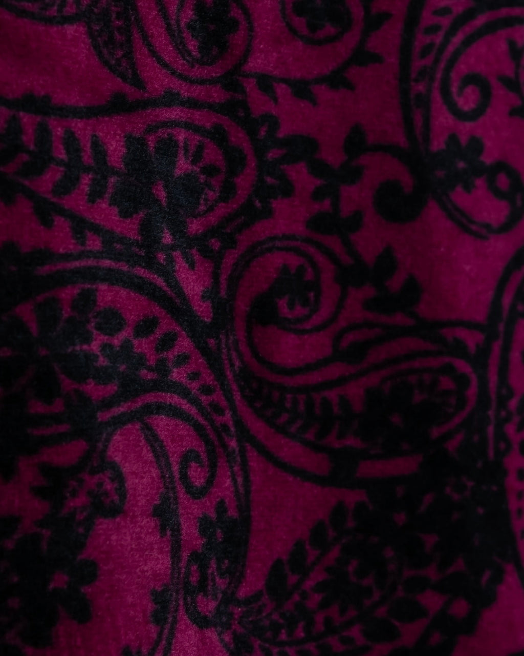 Vintage paisley velour shirt