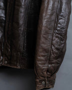 "VALENTINO" Vintage leather blouson