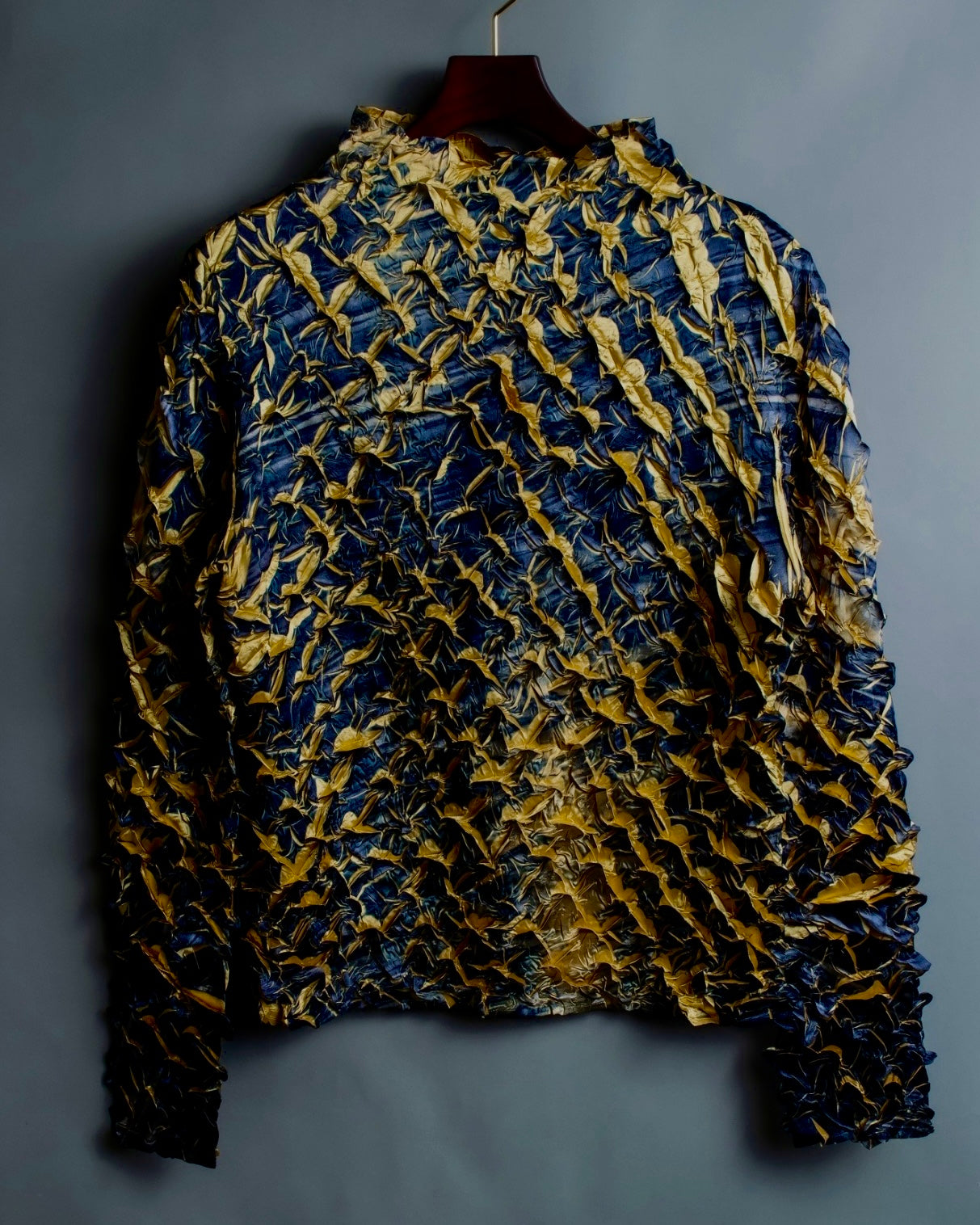 Bilateral Pleated Reduction Tops