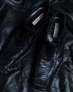 Vintage python leather dress shoes