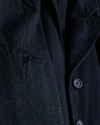 "THE Tea Ash" Arm material cut coat