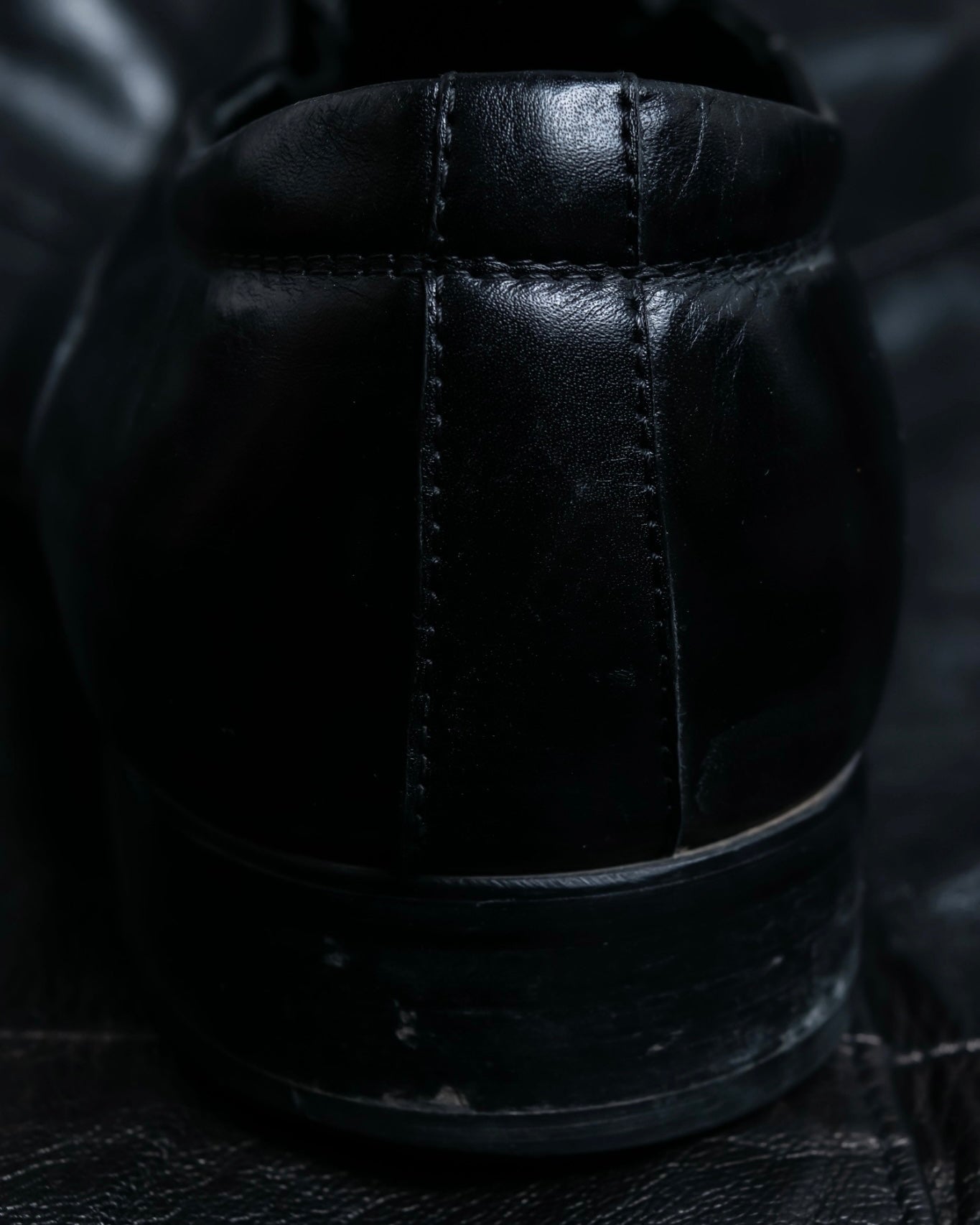 Vintage python leather dress shoes