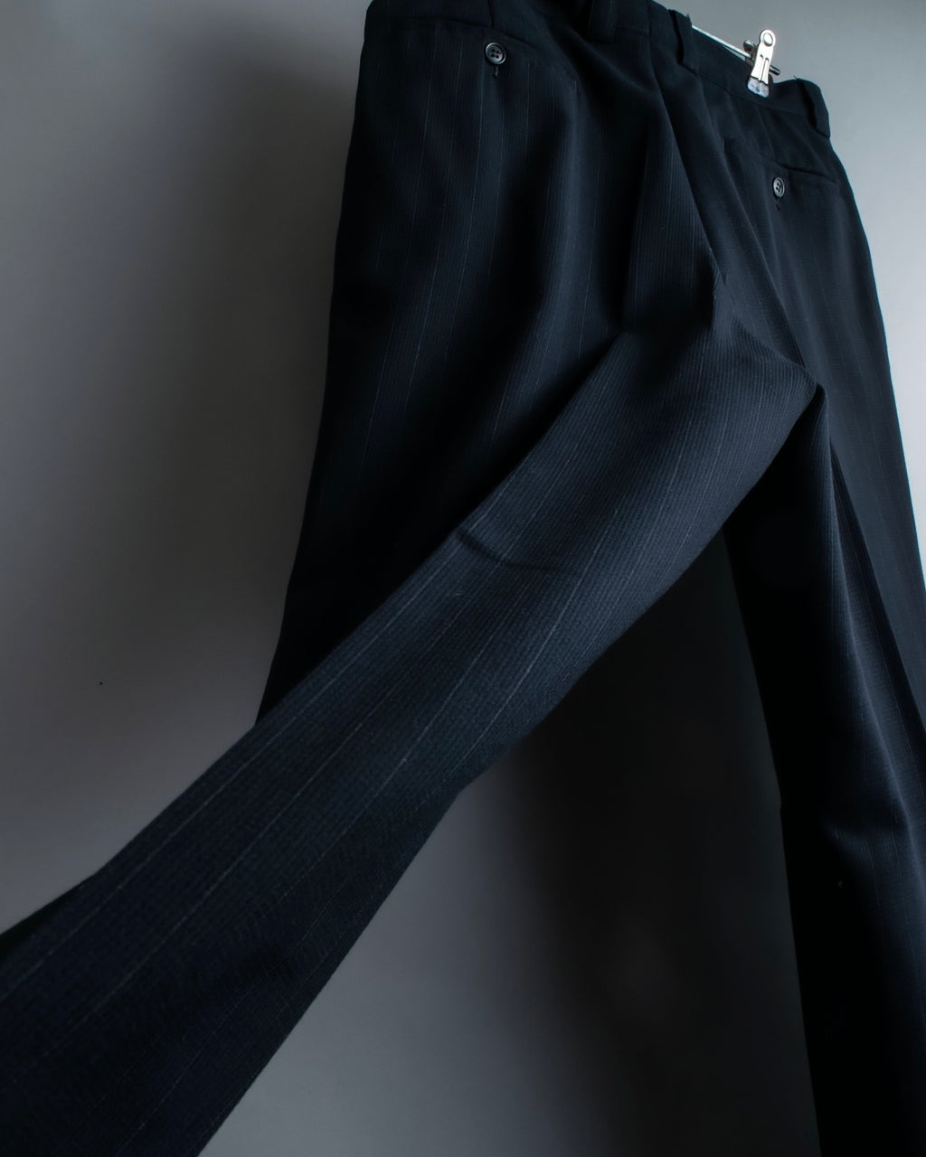 "VERSACE classic" power shoulder stripe tailored jacket setup