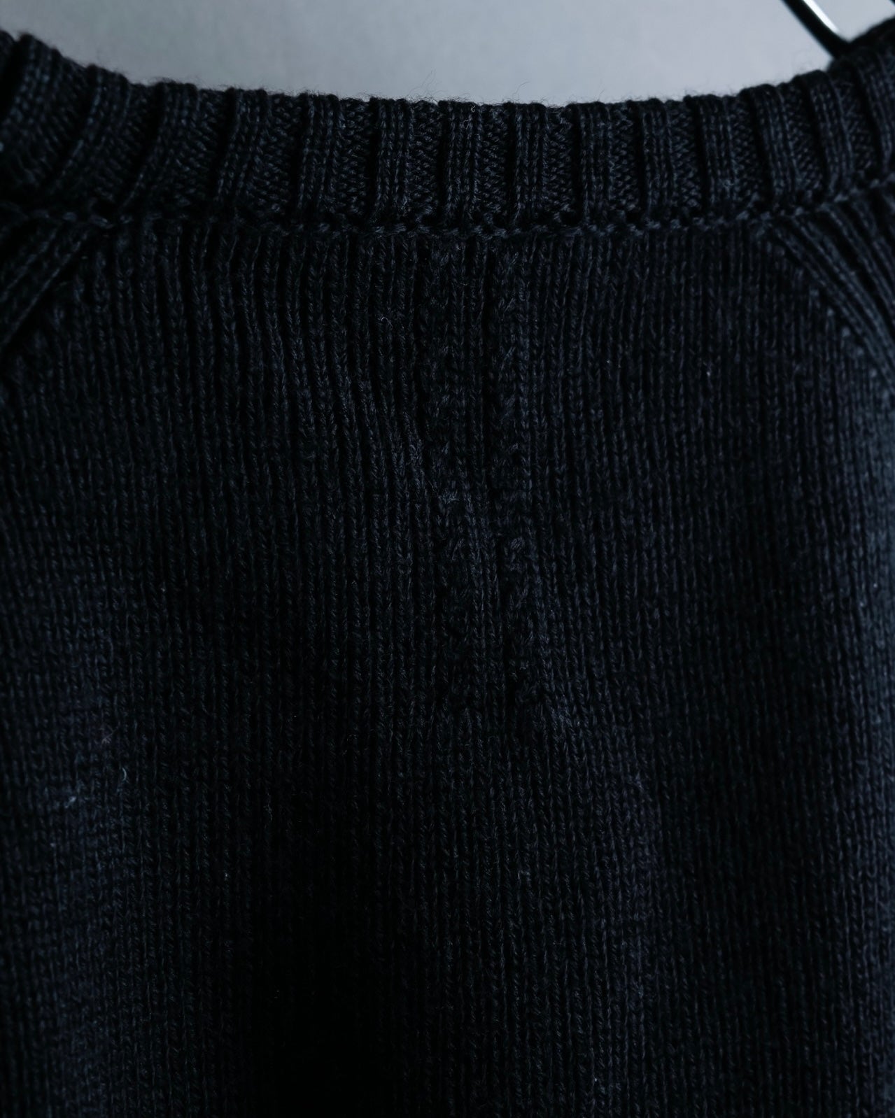 "SAINT LAURENT PARIS" 2014AW studded design knit sweater