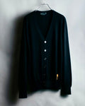 “Alexander McQueen” skull designed cashmere cardigan