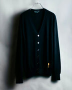 “Alexander McQueen” skull designed cashmere cardigan