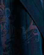 XL Vintage iridescent corduroy tailored jacket