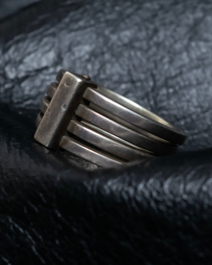 “GUCCI” silver 925 quadruple ring